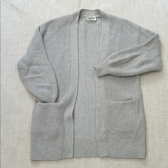 Wilfred Free Sweaters - Aritzia Wilfred Free Unwind Open Cardigan Women’s XXS Chunky Knit Loungewear